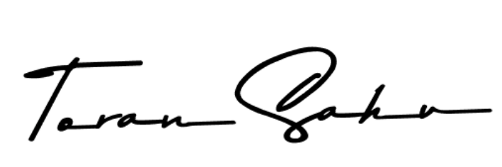 Dr. Toran Sahu Signature